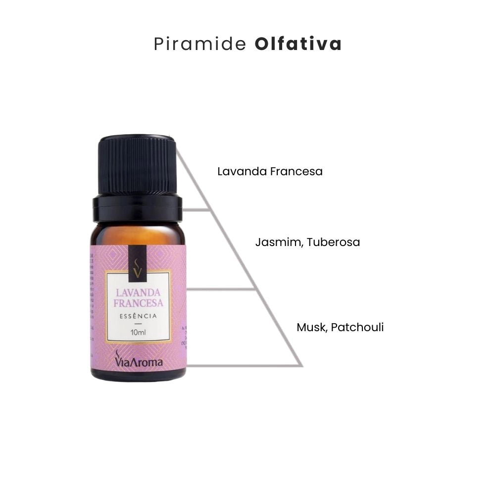 Essência Lavanda Francesa Via Aroma - 10ml