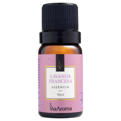 Difusor Aromatizador Standard Black com Essência Lavanda Francesa Via Aroma - 10ml