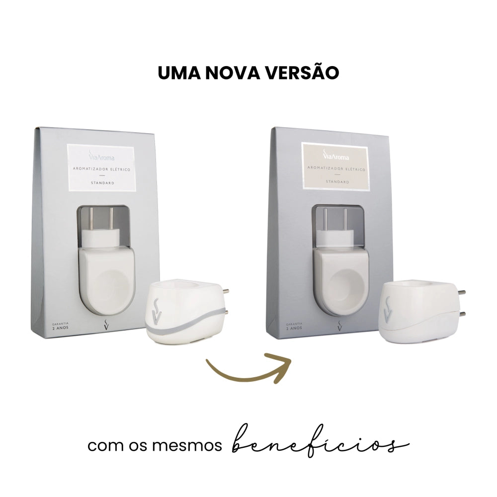 Difusor Aromatizador Elétrico Bivolt Standard - Via Aroma