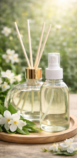 Kit Difusor e Home spray - Cha verde