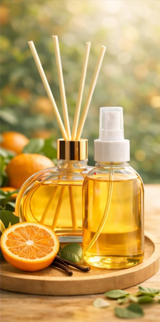 Kit Difusor e Home spray -Bergamota