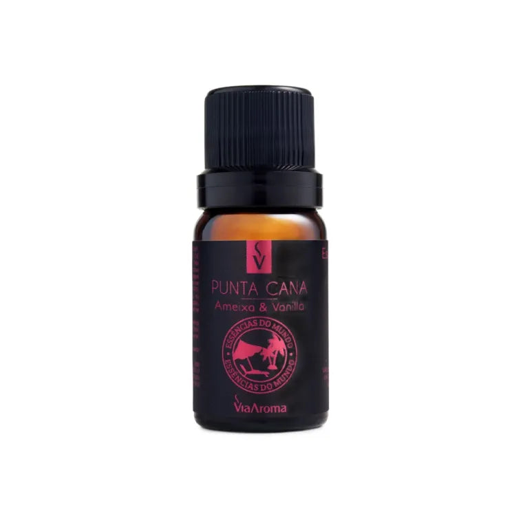 Essência Punta Cana Ameixa & Vanilla Linha Mundo Via Aroma - 10ml